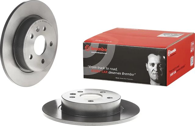 Тормозной диск Brembo PRIME LINE - UV Coated задний для Opel Astra K 2015-2026. Артикул 08.D225.11