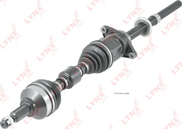 Полуось (привод в сборе, приводной вал) LYNXauto. Артикул CD-1107