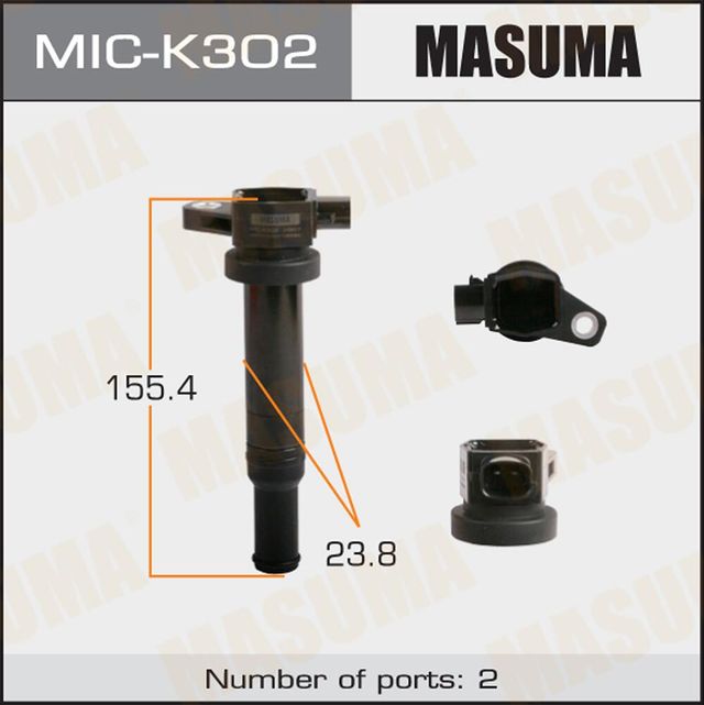 Катушка зажигания Masuma. Артикул MIC-K302