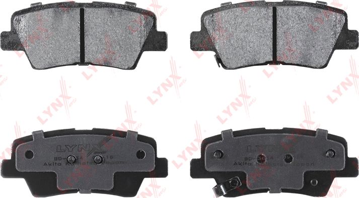 Тормозные колодки LYNXauto. Артикул BD-3634