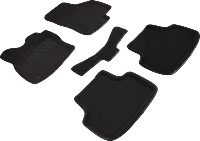 Коврики Seintex 3D ворсовые для салона Skoda Octavia A7 2013-2020. Артикул 88486