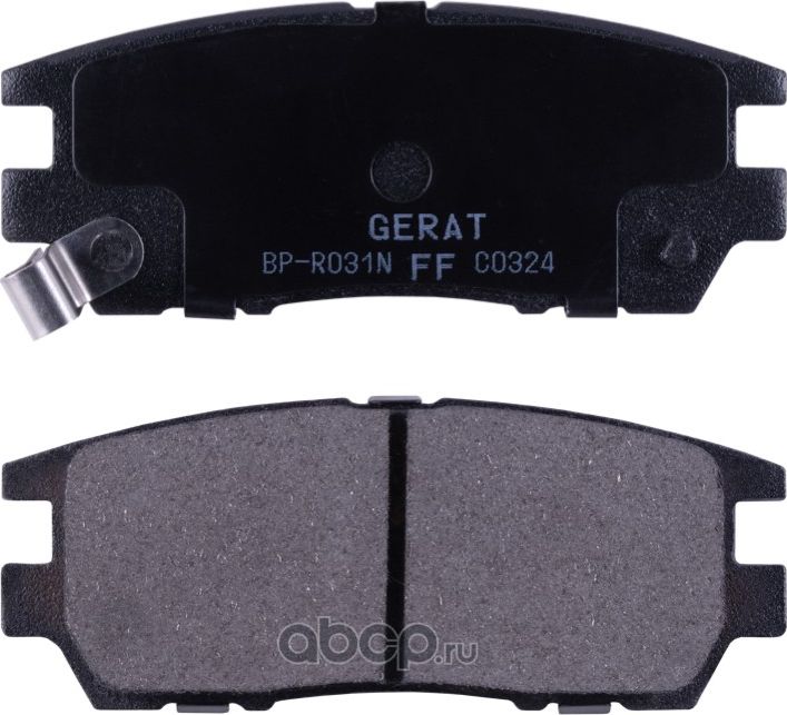 Тормозные колодки Gerat BP-R031N (задние) Normal Gerat. Артикул BPR031N