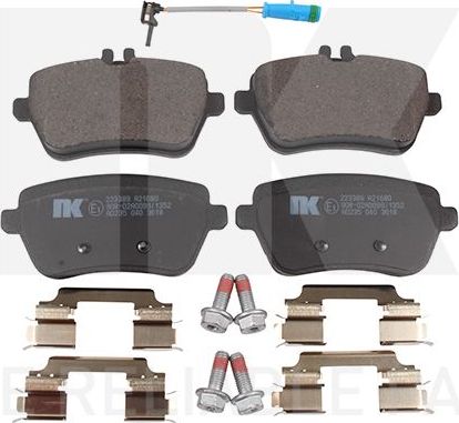 Тормозные колодки NK. Артикул 223389
