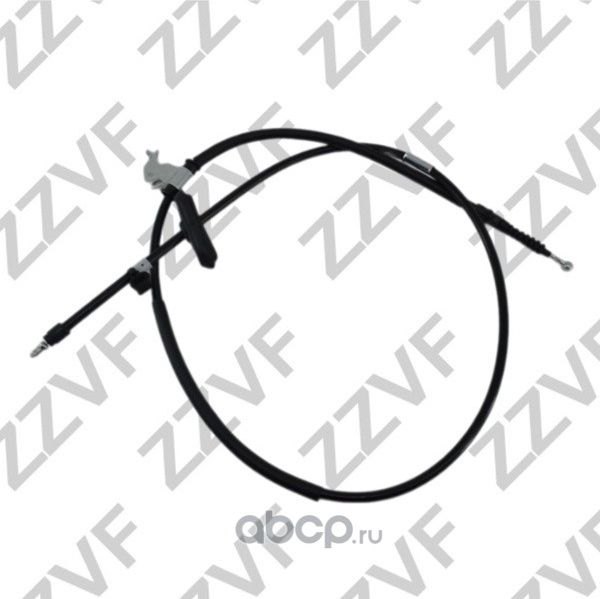 ТРОС СТОЯНОЧНОГО ТОРМОЗА CHEVROLET CRUZE (09-16), OPEL ASTRA J (10-17) (Zzvf). Артикул ZVTC268