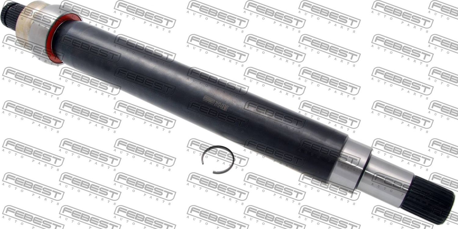 Полуось (привод в сборе, приводной вал) Febest. Артикул 2112-GEMT