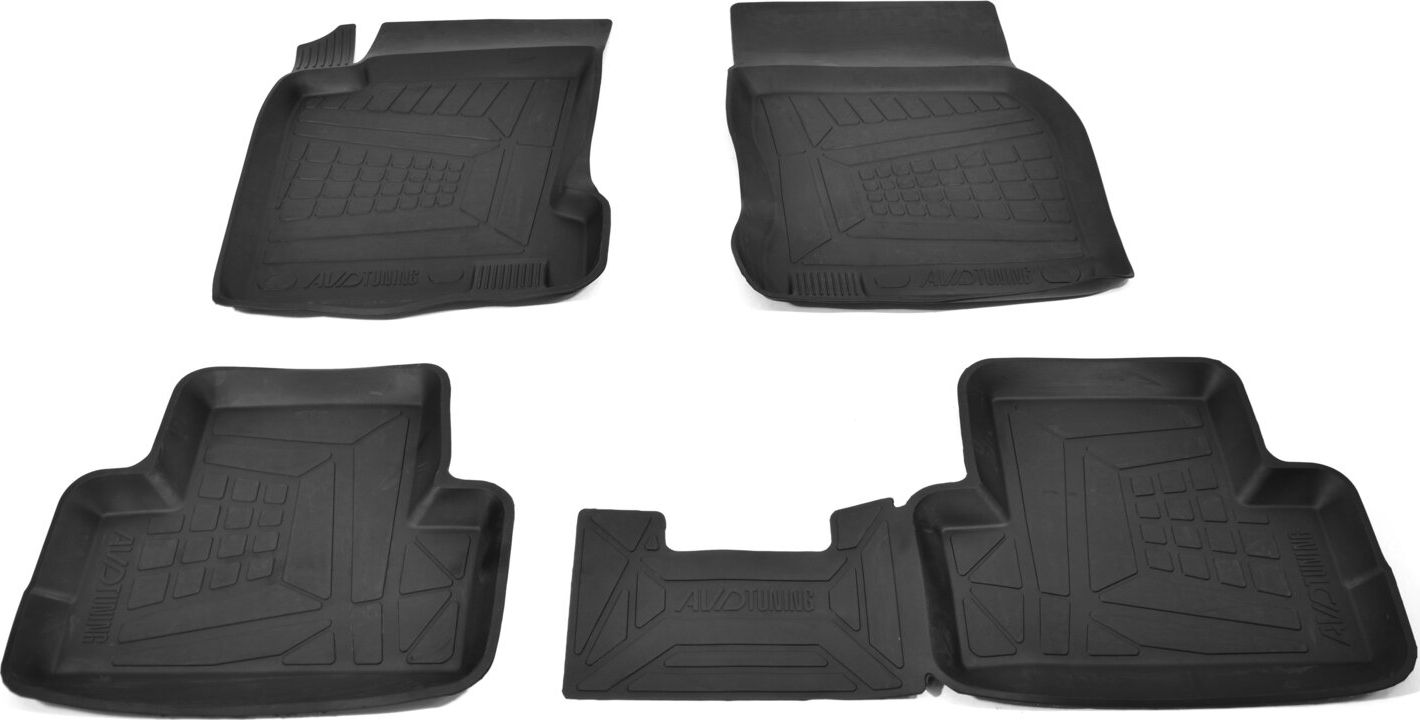 Коврики резиновые Avtodriver AVDTuning для салона Renault Arkana 2019-2026. Артикул ADRPLR308