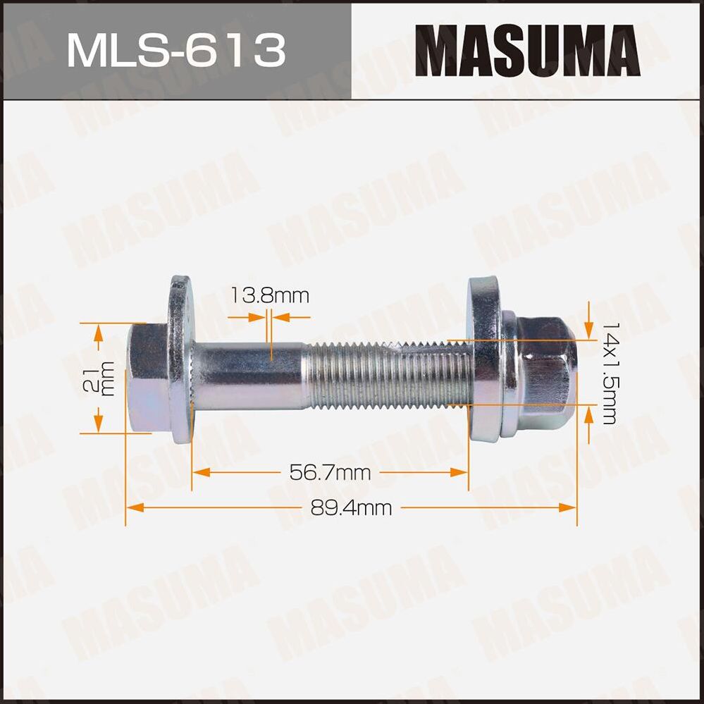Болт развальный Nissan (MLS-613) MASUMA. Артикул MLS613