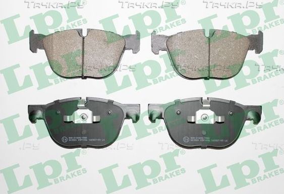 Тормозные колодки LPR передние для BMW X6 I (E71) 2008-2014. Артикул 05P1496