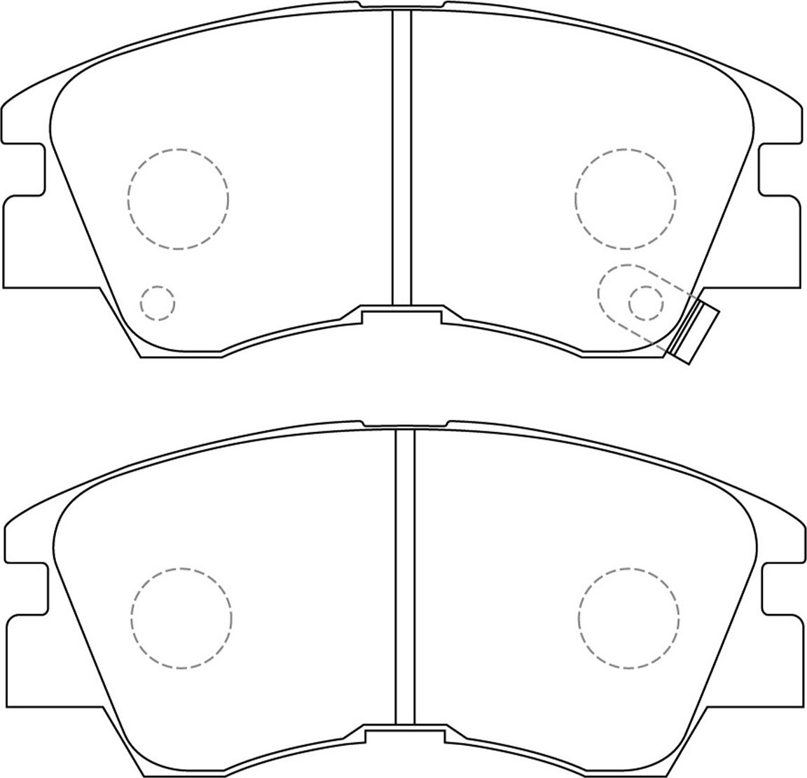 Тормозные колодки NiBK. Артикул PN3172