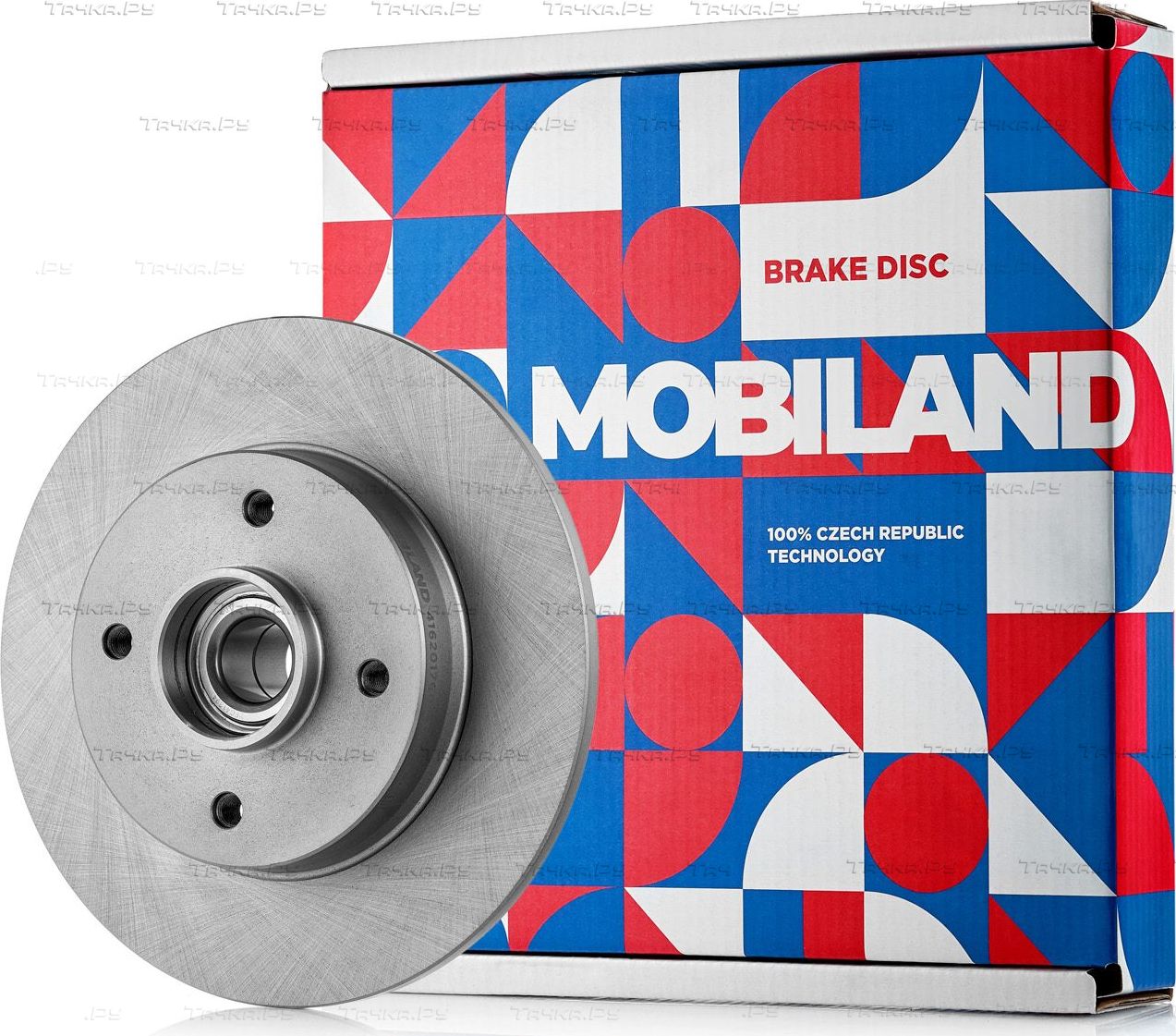 Тормозной диск Mobiland задний для Citroen DS4 2011-2015. Артикул 416201760