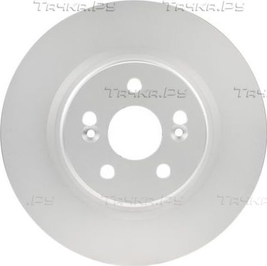 Тормозной диск Bosch передний для Renault Clio III 2006-2014. Артикул 0 986 479 723