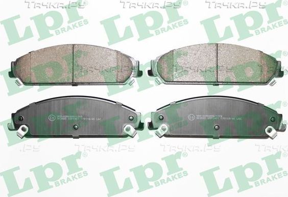 Тормозные колодки LPR передние для Chrysler 300C I 2004-2012. Артикул 05P1401