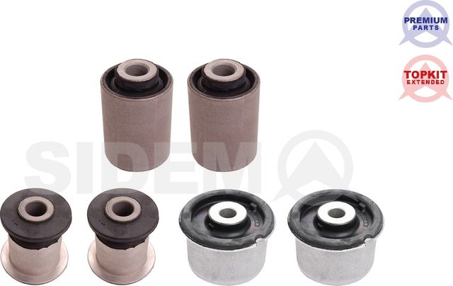 Сайлентблок переднего рычага подвески Sidem правый/левый нижний для Porsche Cayenne I (955) 2008-2010. Артикул 863657 KIT