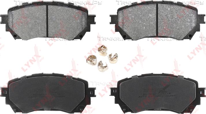 Тормозные колодки LYNXauto для Mazda 6 III (GJ) 2012-2026. Артикул BD-5130