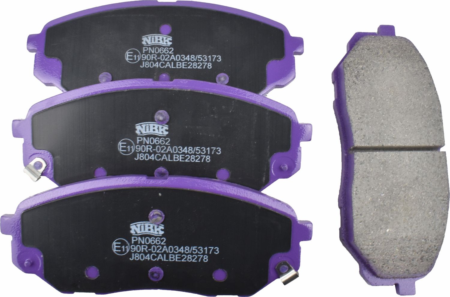 Тормозные колодки NiBK. Артикул PN0662