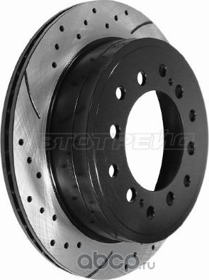 Комплект дисков тормозных зад перфорированные TOYO (SAT). Артикул ST4243160311PF