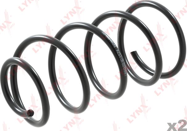 Пружина подвески LYNXauto передняя для Mazda 3 I (BK) 2003-2009. Артикул SC-1574