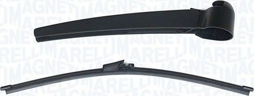 Поводок (рычаг) и щетка стеклоочистителя (дворника) Magneti Marelli. Артикул 000723180191