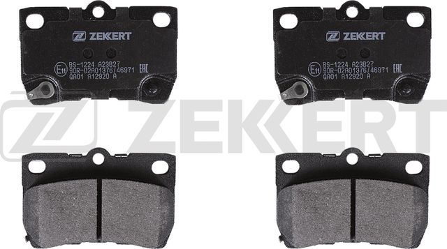 Тормозные колодки Zekkert. Артикул BS-1224