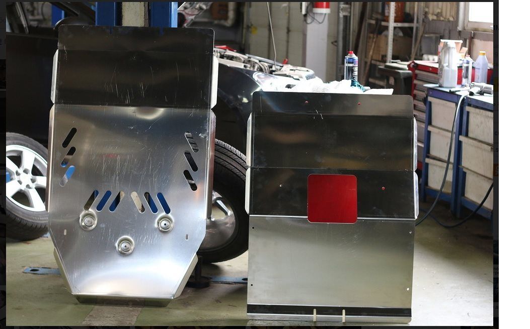 Защита алюминиевая АВС-Дизайн для днища Chevrolet Express II рама 1500, АКПП, 4Х4 2003-2026. Артикул 04.30ABC