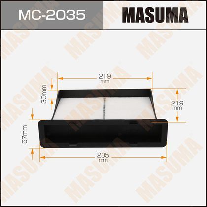 Салонный фильтр Masuma для Subaru XV II 2017-2024. Артикул MC-2035