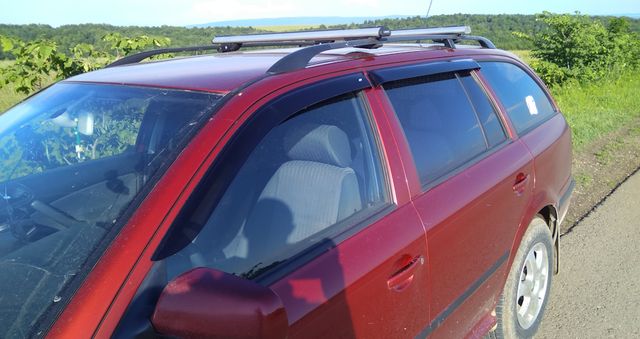 Дефлекторы Cobra Tuning для окон Skoda Octavia Tour универсал 1996-2010. Артикул S20598