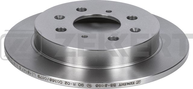 Тормозной диск Zekkert задний для Honda Jazz III 2015-2026. Артикул BS-5695