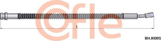 Тормозной шланг Cofle. Артикул 92.BH.KI001