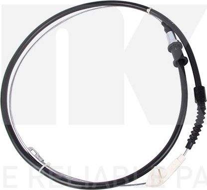 Трос ручника (тросик ручного тормоза) NK. Артикул 903678