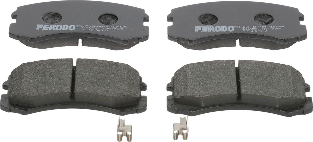 Тормозные колодки Ferodo Premier Eco Friction. Артикул FDB1886