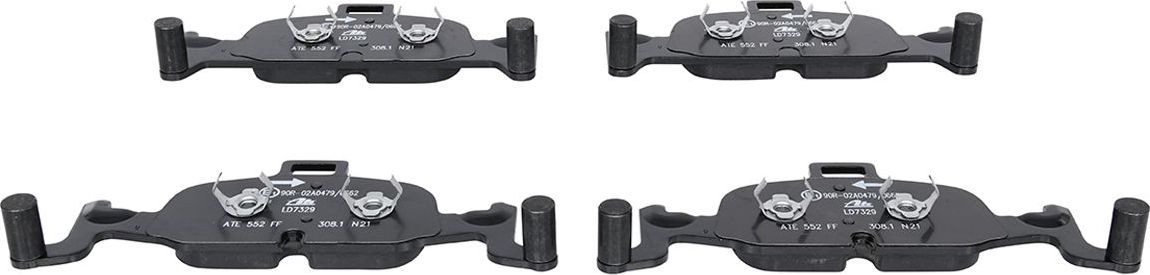 Тормозные колодки ATE Ceramic. Артикул 13.0470-7329.2