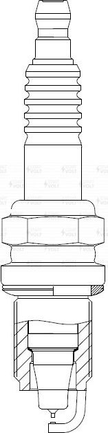 Свеча зажигания StartVOLT для Mitsubishi Carisma I 1995-2006. Артикул VSP 1118