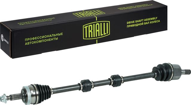 Полуось (привод в сборе, приводной вал) Trialli передняя правая для Hyundai i40 I 2012-2026. Артикул AR 993