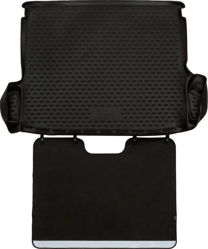 Коврик Element Econom для багажника с функцией защиты бампера Hyundai Creta I 2016-2021. Артикул ELEMENT.SET.001