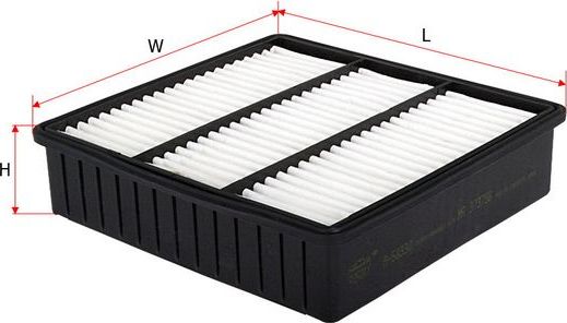 Воздушный фильтр Sakura. Артикул A-58330