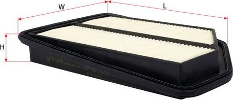 Воздушный фильтр Sakura. Артикул A-16840