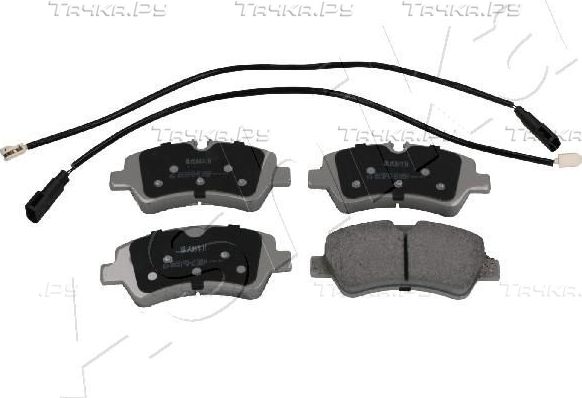Тормозные колодки ASHIKA задние для Ford Transit Custom I 2012-2026. Артикул 51-00-0307