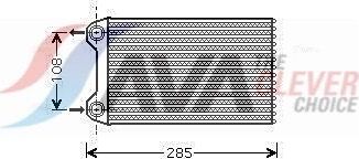 Радиатор отопителя (печки) AVA. Артикул AIA6254
