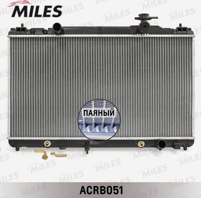 Радиатор охлаждения двигателя Miles (алюминий). Артикул ACRB051