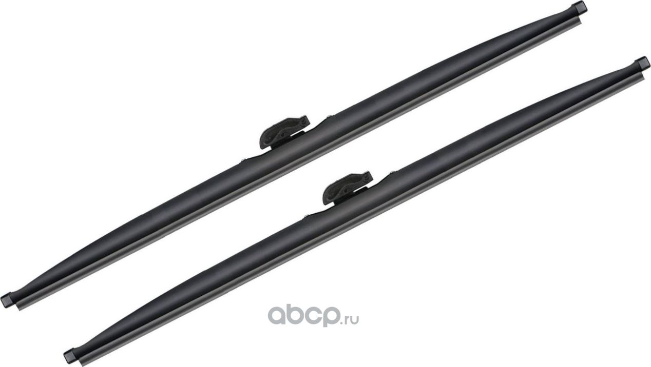 Щетки стеклооч компл. (2шт.) 600/400мм (24/16) зимние с крепл Push Button 16 (Airline). Артикул AWBM181