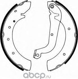 Тормозные колодки (стояночная тормозная система) SCT-Germany. Артикул SS 518