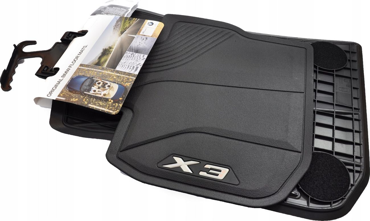 Коврики BMW (OEM) оригинальные для салона BMW X3 G01 2017-2026 передние. Артикул 51472450511