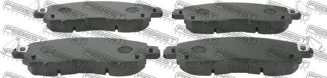 Тормозные колодки Febest. Артикул 0201-L33RF