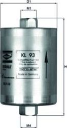 Топливный фильтр Mahle. Артикул KL 93