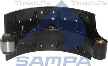 Тормозные колодки Sampa для MAN TGA 2000-2026. Артикул 020.483