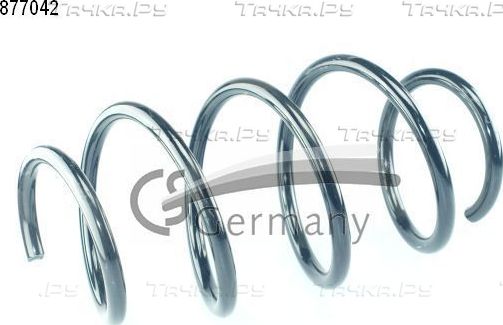Пружина подвески CS-Germany передняя для Renault Scenic III 2008-2016. Артикул 14.877.042