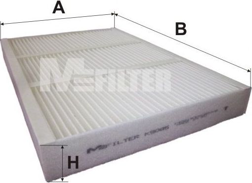 Салонный фильтр MFilter. Артикул K 9085