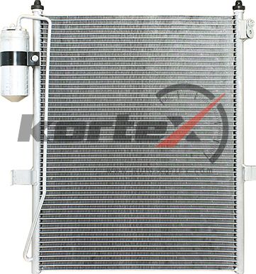 Радиатор кондиционера (Kortex). Артикул KRD2062