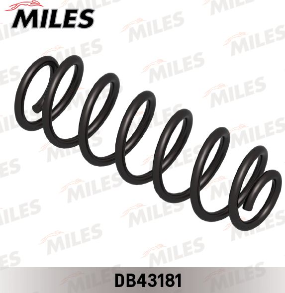 Пружина подвески Miles задняя для Volkswagen Golf VI 2008-2013. Артикул DB43181