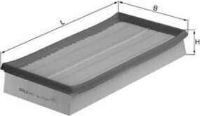 Воздушный фильтр Mahle-Knecht. Артикул LX 692
